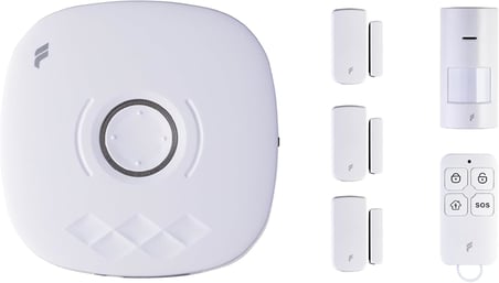 fonri Akıllı Pratik Alarm Seti; Akıllı Alarm, 3x Akıllı Kapı Pencere ve 1x Akıllı Hareket Sensörü, Kumanda, Yüksek Sesli, 2 Yıl Garanti, Uzaktan Kontrol