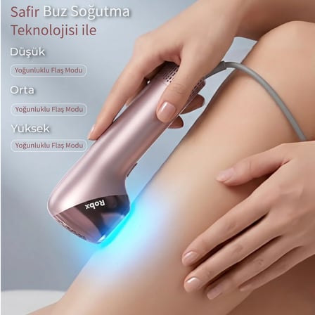 Robx A2030 IPL Sapphire Sogutma 35 joule Ultra Güç Hızlı Etki Çoklu Seri Otomatik Atım Pembe