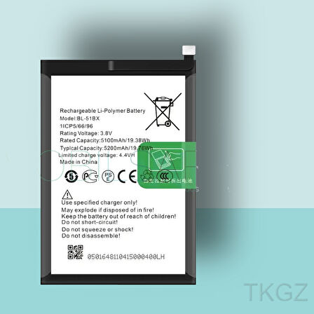 Tkgz - İnfinix NOTE 12 - BL-49KX - Batarya Pil Orijinal Sıfır