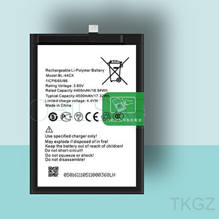 Tkgz - İnfinix ZERO X PRO - BL-44CX - Batarya Pil Orijinal Sıfır