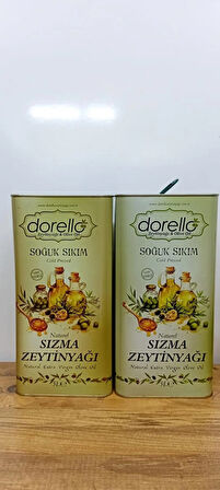 Dorello 5 Litre Soğuk Sıkım Natürel Sızma Zeytinyağı – %100 Doğal ve Katkısız