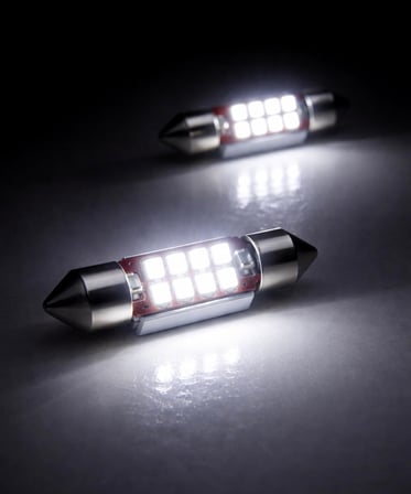 41mm C5W Sofit Led Ampul - Beyaz Plaka ve Tavan Lambası - Canbus Arıza Lambası Yakmaz (2 Adet)