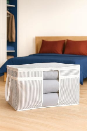 Pazar Kapısı Pencereli Yastık Kazak Hurç Organizer Düzenleyici (75 x 40 x 40)