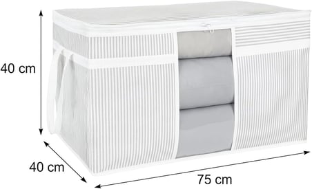 Pazar Kapısı Pencereli Yastık Kazak Hurç Organizer Düzenleyici (75 x 40 x 40)