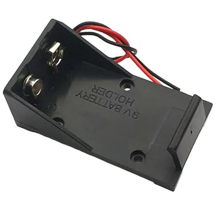 Powermaster Jack’sız 9 Volt İçin Pil Yuvası (IC-232C) (5 Adet)