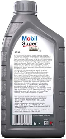 Super 3000 X1 5W40 Motor Yağı 1 L