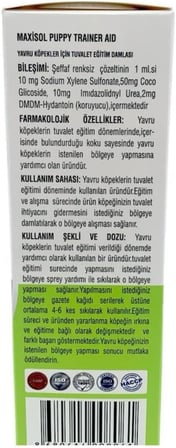 Yavru Köpek Tuvalet Eğitim Spreyi 100Ml, Kolay Ve Etkili Kullanım