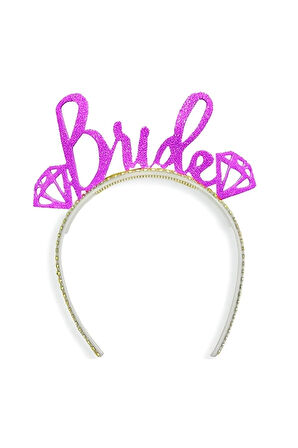 Eva Taç Bride Gold-gümüş-pembe-kırmızı-mor- 10 Lu Set