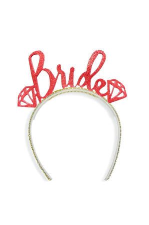 Eva Taç Bride Gold-gümüş-pembe-kırmızı-mor- 10 Lu Set