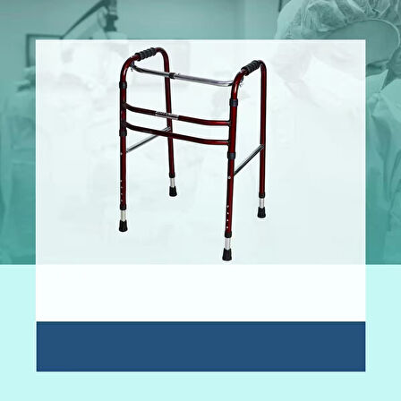 RW2510 WALKER YÜRÜTEÇ LUX ÜRÜN/BORDO