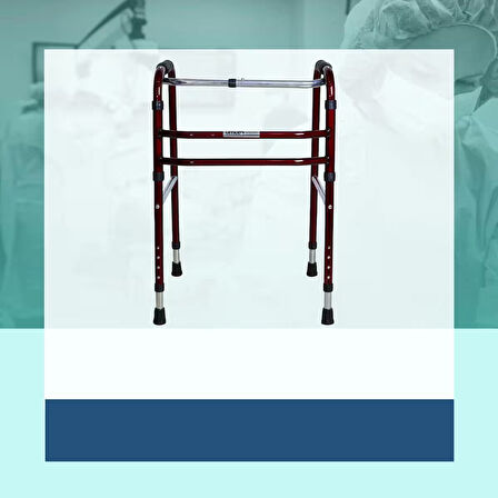 RW2510 WALKER YÜRÜTEÇ LUX ÜRÜN/BORDO