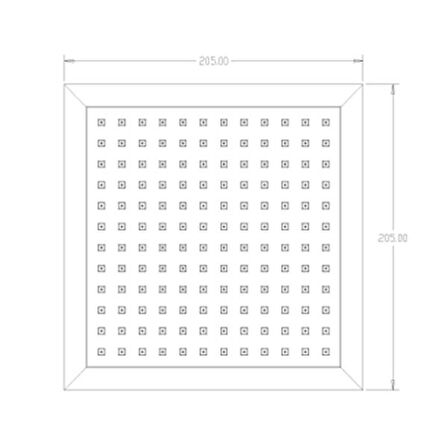 Tema Quadro Banyo Tepe Duş Başlığı Başlık Kireç Kırıcılı Sistem