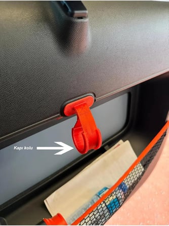 Citroen Ami İç Konfor Seti 9 Parça - Kapı kulbu ve rüzgar kapakları