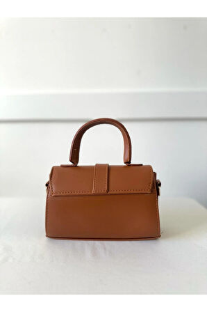 Kadın Gold Mini Bag Çapraz Askılı Çanta