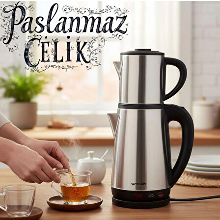 Çay Makinesi Ek Hazneli Çaycı 2.2l