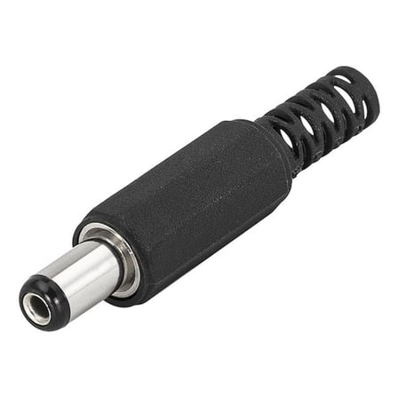 DC Erkek Jak 2.1mm Kısa Tip - Lehimlenebilir Konnektör (IC-251) (5 Adet)