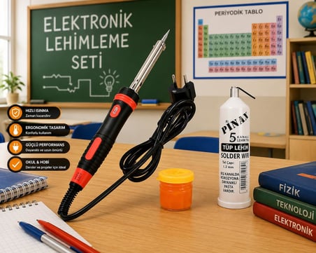 Profesyonel Lehim Makinesi Kalem Havya Lehim Teli Pastası, VYDGR00000513