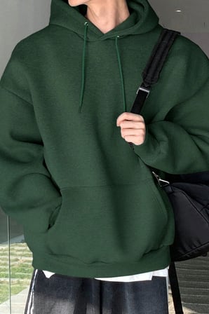 Genius Store Erkek Sweatshirt Kanguru Cepli  İçi Polarlı 3 İplik Kapüşonlu Oversize Sweatshirt KANGURU-SWEATSHIRT