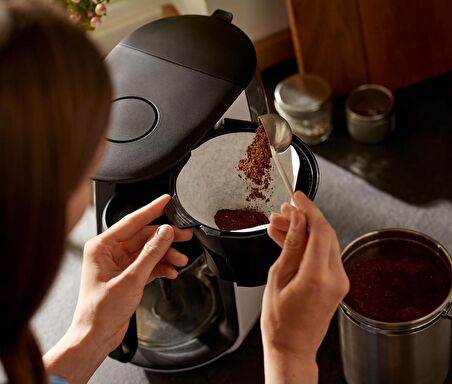 Tchibo Filtre Kahve Makinesi Let's Brew Beyaz