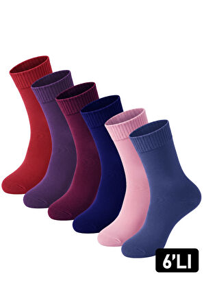 Just Inner Kadın Çorap 6’lı Koyun Yünü (Lambswool)