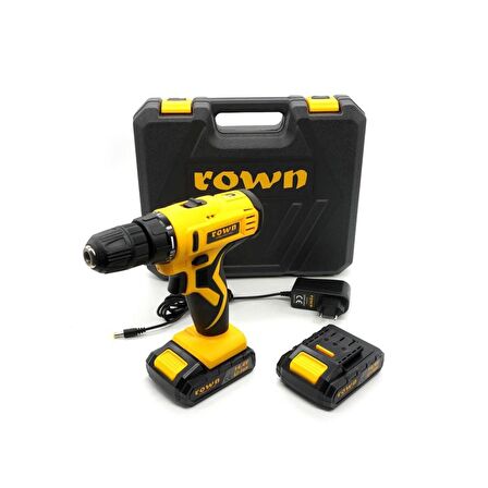 Rown RN6014 14.4 Volt Sarı Torklu Matkap