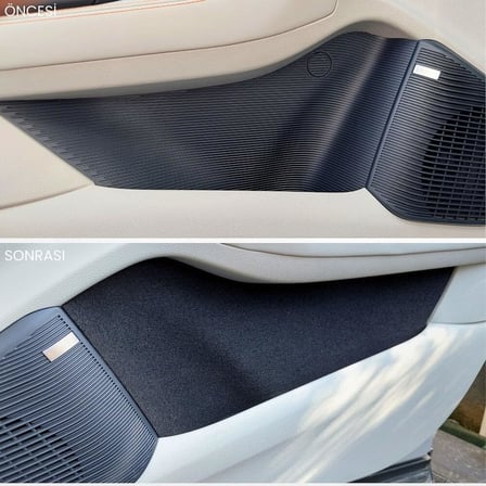 BYD Seal U Uyumlu Premium Konfor Seti | Kaymaz Kapı İçi &amp; Konsol Organizer Mat Seti | Sessiz, Su Geçirmez, Araca Özel İç Trim Koruma