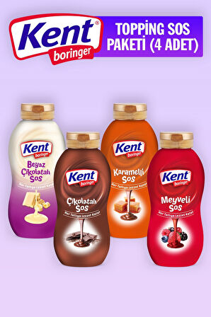 Kent Boringer Topping Sos 320 gr 4 lü Karma Paket