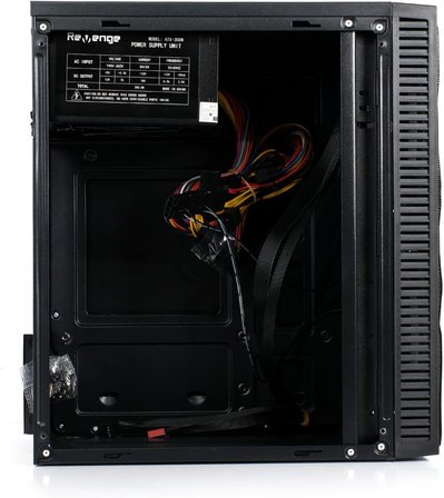 Magic Mikro Atx 2 Rainbow Fanlı Mesh Panel Akrilik Gaming Oyuncu Bilgisayar Kasası (0, Watt)