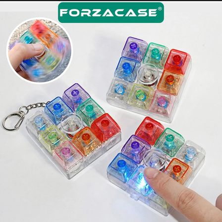 8 Tuş Mavi Switch RGB Mekanik Tuş Takımı Keycap Anahtarlık - FC1220