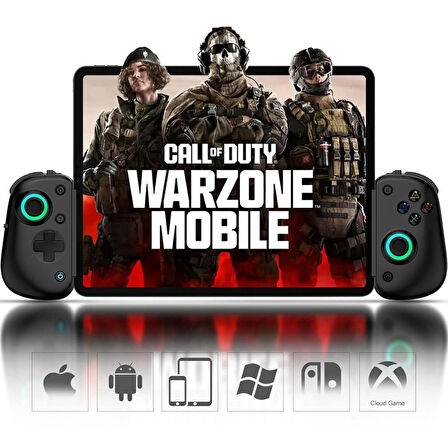 Ozmik BSP D8PRO Oyun Gamepad için kablosuz Bluetooth PS3/PS4/PS5/Tablet/Telefon 13,9 inç'e destekler