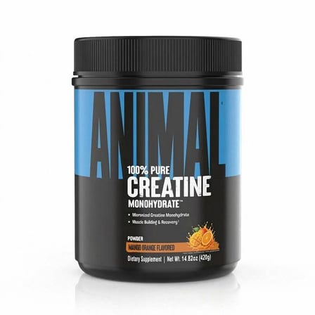 Animal 100% Pure Creatine Monohydrate MANGO PORTAKAL Aromalı