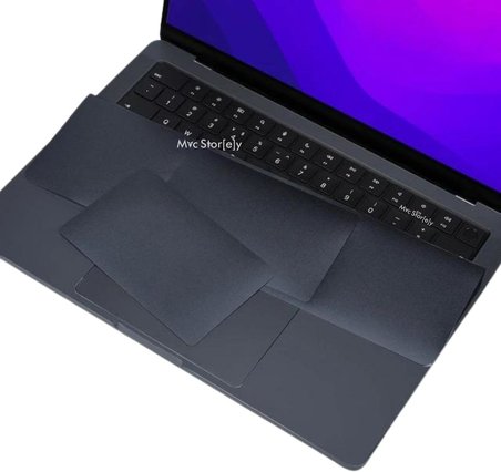 MacBook Air 13.6 inç Touchpad Trackpad Koruyucu Sticker Uyumlu M2 M3 M4 Mat Ultra İnce Çizilme Önleyici Gece Mavisi
