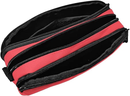 TRIPLE POUCH-ÜÇ BÖLMELİ KALEM KUTUSU (Mercan)