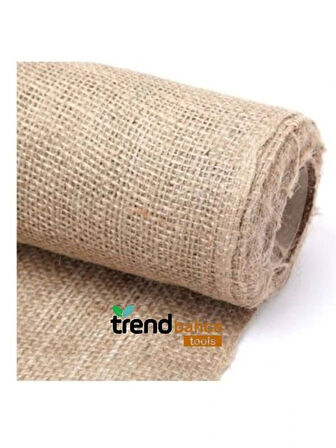 Jüt 7 Ons Kanaviçe Hasır Keten Telis Kumaş Telis Naturel