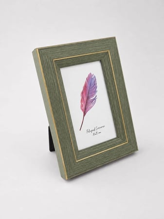 Kişiye Özel Baskılı Camlı Fotoğraf Çerçevesi - 10x15 cm İç Ölçü - 14x19 cm Dış Ölçü -