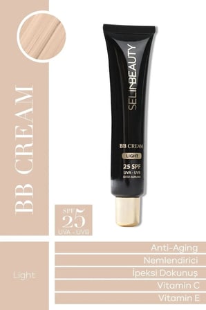 W-Lab Cosmetics Madeleb Krem 40 ML + Selin Beauty BB Cream SPF25 Light 40ML