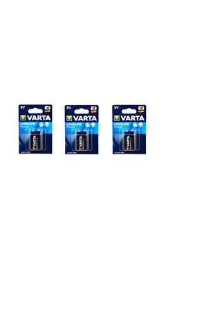 4922 Longlife Power 9v Pil Tekli ( 3 Paket)