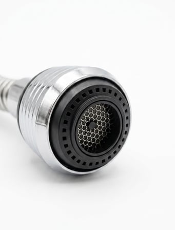 360 Derece Dönebilen Esnek Oynar Başlıklı Musluk Başlığı Uzatma Adaptörü - Krom Mutfak Banyo Lavabo Batarya Ucu Hortumu Su Tasarruf Filtresi Evye Uzatma Adaptörü