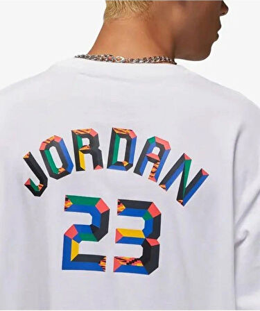 Air Jordan Zone 23 T-Shirt 'White' 