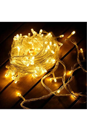 YPS-100 GÜN IŞIĞI YILBAŞI SÜSÜ 10 MT 100 LEDLİ 220 VOLT EKLENEBİLİR İÇ MEKAN