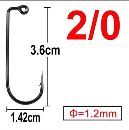 S.F. Jig Head 12 gr - 0/2 No İğne - 4 Adet