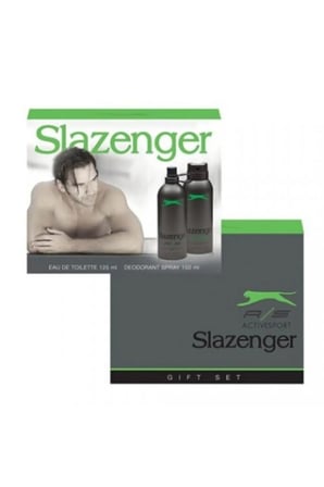 Slazenger Parfüm Edt 125ml+150ml Erkek Yeşil Deodorant Kofre Set--Eşsiz Güzellik--