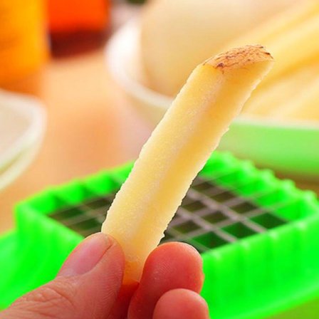 Kare Dizayn Pratik Kolay Patates Dilimeme Aleti Aparatı Bıçağı (2)