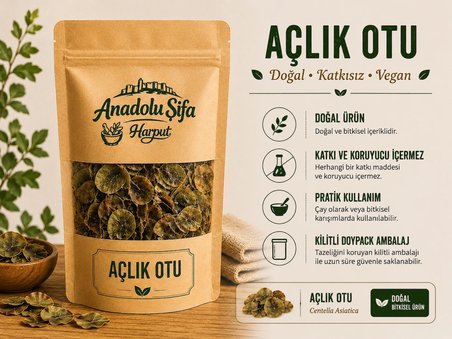 Açlık otu 100gr kurutulmuş-doğal katkısız