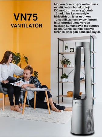 Vn75 Kanatsiz Vantilatör