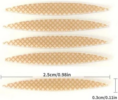 Göz Kapağı Kaldırma Bandı, 96 Adet, Şeffaf Görünmez Göz Kapağı Düzeltici