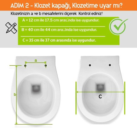 Junior D Çocuk Adaptörlü Klozet Kapağı Tak Çıkar Yavaş Kapanan Beyaz PP