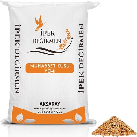 Karışık Muhabbet Kuşu Yemi, 10 Kg, Toptan Saf
