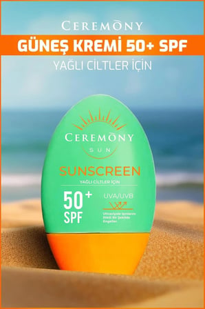 GÜNEŞ KREMİ 50+SPF YAĞLI CİLT.