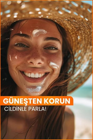 GÜNEŞ KREMİ 50+SPF YAĞLI CİLT.